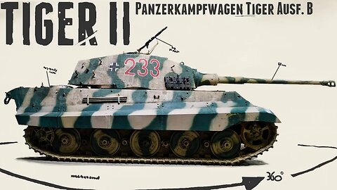 Tiger II "Köningstiger" - Musee Des Blindes - Walkaround.