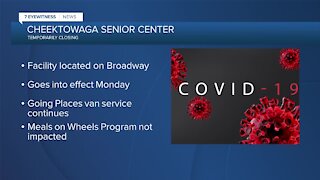 Cheektowaga Senior Center shutting its doors due to COVID-19