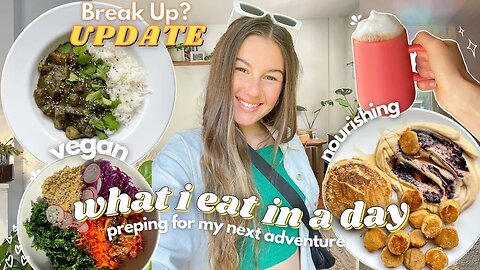 VLOG! what i eat in a day | break up & car camping again? 🏔️🌷