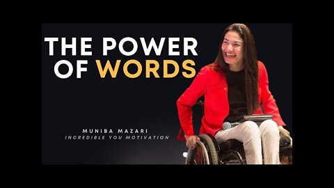 Best Motivational Words- Muniba Mazari | Motivational Video | Incredible You
