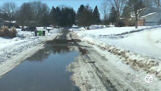 Pothole problems in metro Detroit