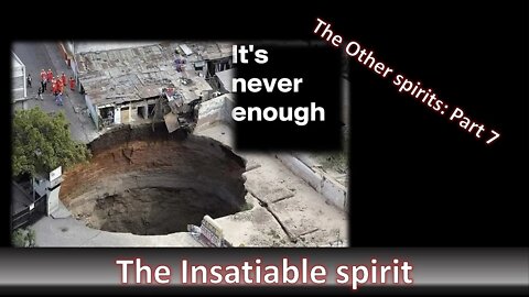 The Insatiable spirit - Pastor Ben (The Lampstand - Hallettsville)
