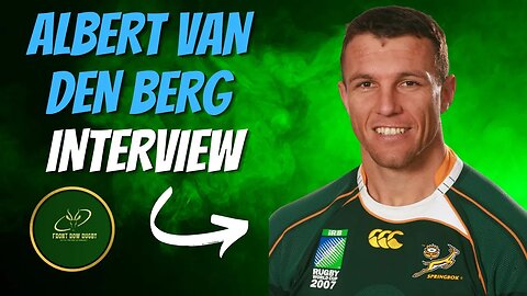 Unveiling Springbok Greatness: Albert Van Den Berg's Story