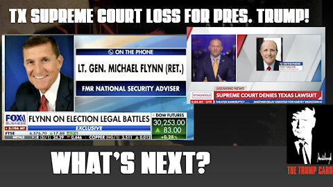 TX Supreme Court Case loss for President Trump! What's next?