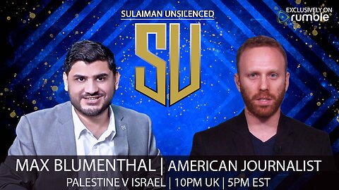 PALESTINE ISRAEL - WHAT REALLY HAPPENED ON OCT 7 w/ MAX BLUMENTHAL