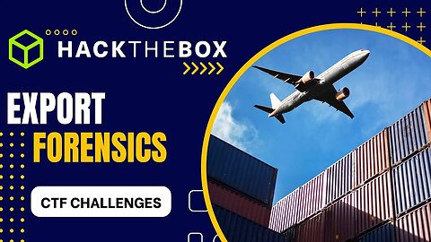 Hack The Box CTF Challenge: Export - FORENSICS