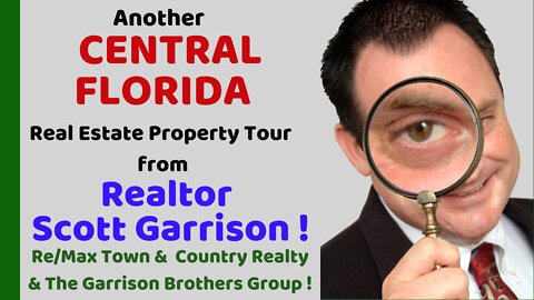 Top Christmas Realtor Scott Garrison | Christmas Heights | 23303 Bishop Ave, FL 32709