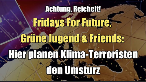 Fridays For Future, Grüne Jugend & Friends: Hier planen Klima-Terroristen den Umsturz