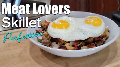 The Perfect Meat Lovers Breakfast Skillet