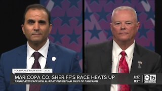Allegations fly in final days of Maricopa County Sheriff's race