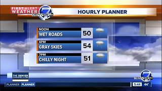 Monday forecast: Damp and cool again