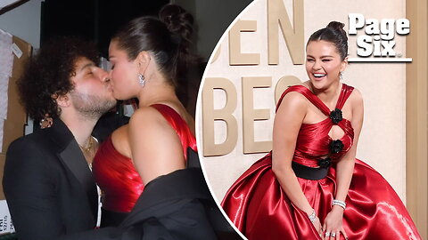Selena Gomez kisses boyfriend Benny Blanco after Golden Globes 2024: 'I won'