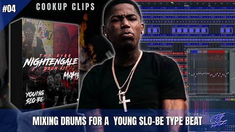 Mixing Drums For a Young Slobe Type Beat | FL Studio Mixing