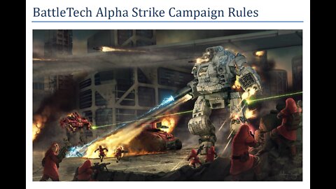 Battletech: Alpha Strike Campaign w/Bradley