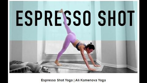 Espresso Shot Yoga | Intense Workout | Summer Ready Body 🔥