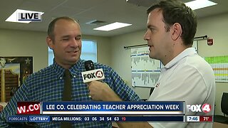 Lee County celebrating Teacher Appreciation Week - 7:30am live report