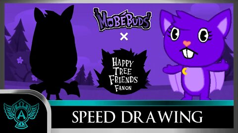 Speed Drawing: Happy Tree Friends Fanon - Celeste | Mobebuds Style