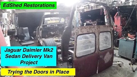 Jaguar Daimler MK2 Sedan Delivery Van Project the Rear Doors fitment thoughts and build Plan
