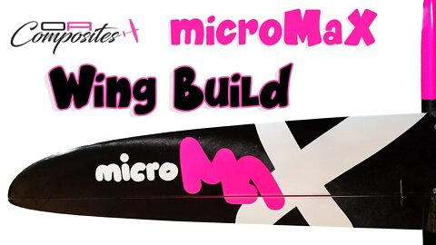 Micro Max 1.15M RC slope soaring glider wing build