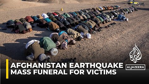 Afghanistan earthquake: Funerals held across Herat after 2,400 killed
