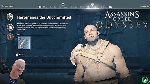Fightingt with Heromenes the Uncommitted in Assassin's Creed Odyssey