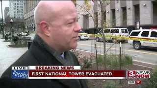 First National Tower evacuated