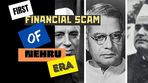 India's First Financial Scam Of Nehru Era
