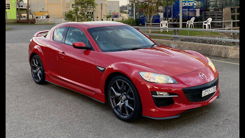 Eastern creek raceway in a Mazda Rx8