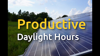 Productive Daylight Hours