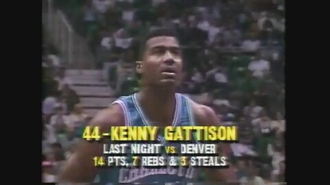 Kenny Gattison 22 Points 3 Ast @ Jazz, 1991-92.