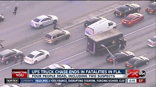 UPS truck chase ends in fatalities in Florida