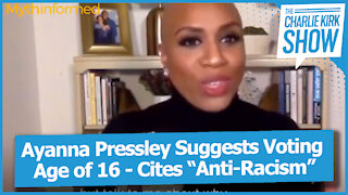 Ayanna Pressley Suggests Voting Age of 16 - Cites “Anti-Racism”