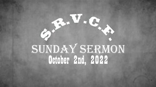 Sunday Service | October 2nd, 2022