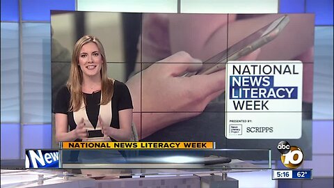 National News Literacy Week Monday Jan. 27, 2020