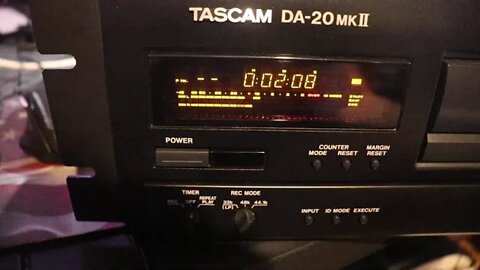 Using 1990's tape recorder in 2022 | Tascam DA-20 MK 2