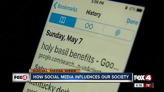 How does social media influence society?