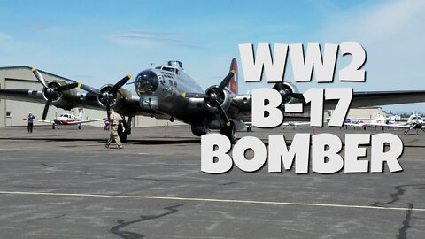 WORLD WAR TWO TURBOPROP B17 BOMBER