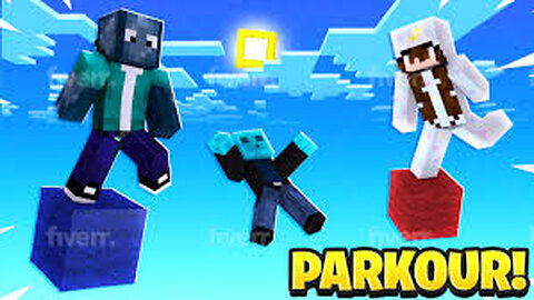 13 Minutes Minecraft Parkour Gameplay