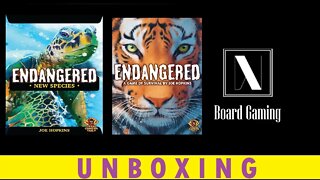 Endangered: New Species Kickstarter Unboxing