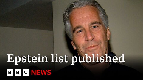 Jeffrey Epstein: List of names in court files released - BBC News