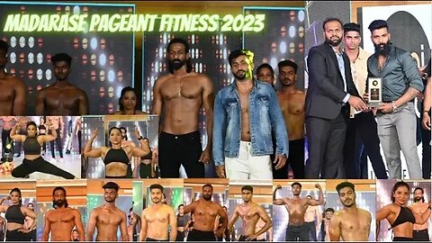Mr MadarasE Fitness 2023 | Madarase Pageant Tamilnadu |Nishanth Valantine| Yathisai Jallel| Dr Saffi