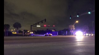 Shooting leads to police pursuit, violent crash on I-95