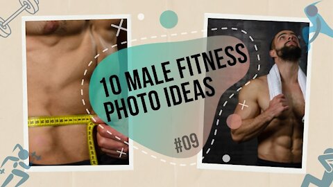 FITNESS - 10 male fitness photo ideas [#09]