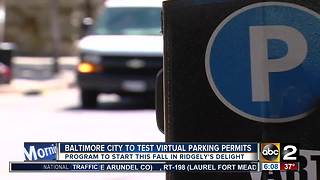 Baltimore City to test virtual parking permits