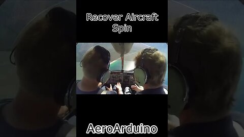 How Guy Recovered Fatal Spin #Aviation #Avgeek #AeroArduino