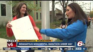 Monumental Marathon: Family celebrates runner's 40th birthday