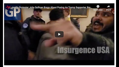 CAUGHT ON VIDEO: Antifa Protester John Sullivan Brags About Posing As Trump Supporter, Breaking Wind