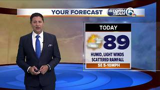 Friday midmorning forecast