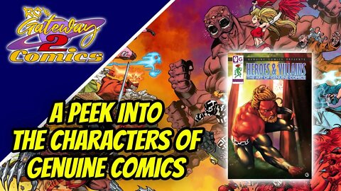 Art Book Spotlight: Heroes & Villains - The Art of Genuine Comics