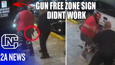 Shocking, Gun Free Zone Sign Didn't Stop This Tampa Gunman as Bouncer Stops Potential Mass Shooting